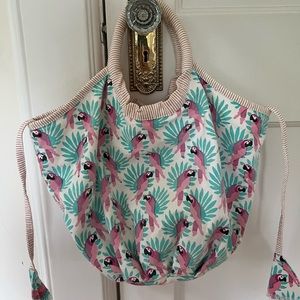 Roller rabbit cotton bag